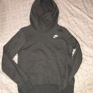 Nike Fleece Grey high Neck sweatshirt